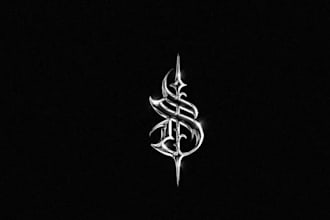 death metal logo, metalcore, deathcore, for band