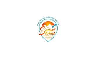 design tour travel adventure resort logo