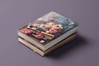 design fantasy and minimal book and ebook cover