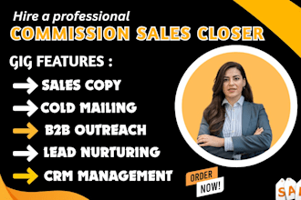 sales development rep sales closer sdr commission b2b sales closer close sales