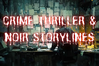 write gripping crime thriller and noir game storylines