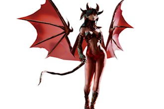 professional rigged 3d character for games