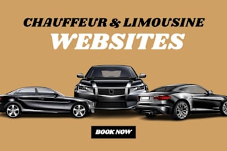 design a luxury chauffeur and limousine website