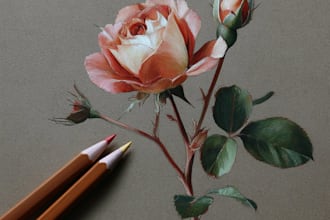 draw a botanical illustration
