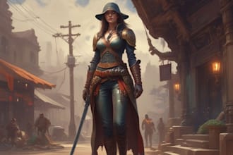 draw 2d game character or 2d game character