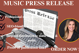 do music press release writing with music press release distribution