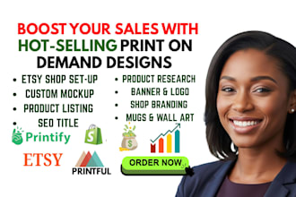 create trending etsy pod designs that boost etsy and shopify sales