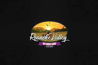 design outdoor dynamic logo for roanoke valley outdoor show