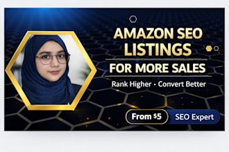 write amazon product listing titles, bullets and descriptions