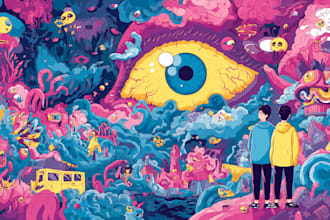 create exclusive doodle illustration