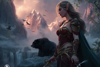 do fantasy character art and fantasy character