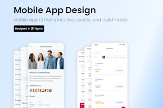 design mobile app UI