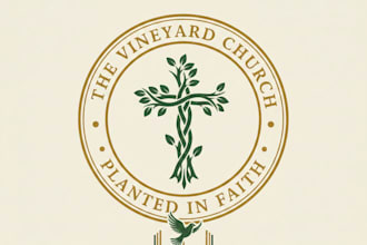 design a meaningful and professional church logo for your ministry