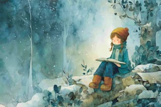 draw children illustrations for books