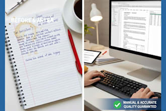 provide fast and accurate typing and data entry services