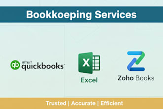 quickbooks online bookkeeping, cleanup,  reconciliation, and financial modeling