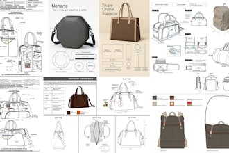 design your bag, handbag, backpack, wallet, purse, luggage, and tech pack