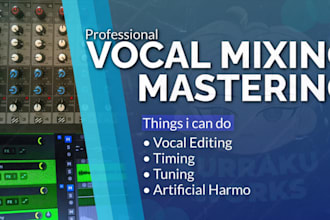professionally mix and master your vocals