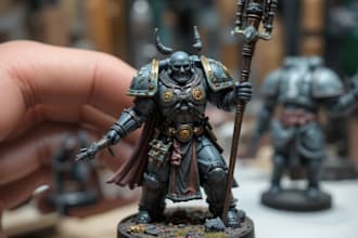 paint warhammer 40k 2d miniature painting modeling for you