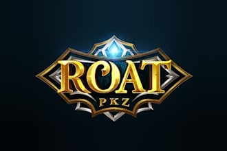 create a great e sports logo for a fantasy online game