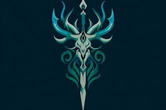 draw an fantasy rpg logo dnd image for you