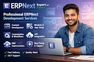 setup, customize and automate erpnext for your business