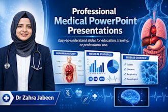 create professional medical and healthcare presentations