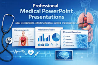 design clear and professional medical powerpoint presentations