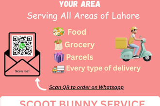 design attractive posts for social media,including offers,promotions and qr code
