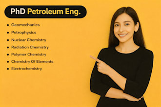do geomechanics petrophysics nuclear radiation polymer element electro chemistry