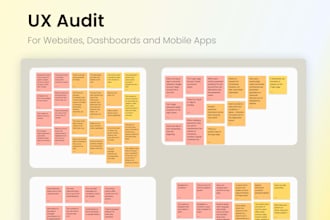 do UX audit for your app, website or dashboard