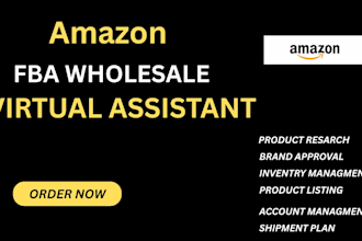 be amazon virtual assistant,coach for amazon fba wholesale