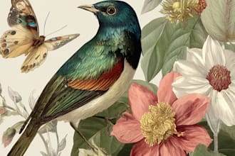 illustrate unique botanical illustrations