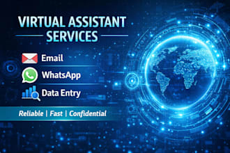 provide virtual assistant services for daily admin work