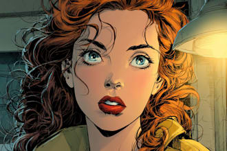 comic book illustration with comic book illustrator