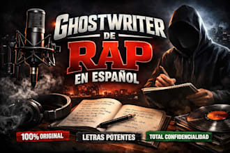 do a real hip hop letter only spanish