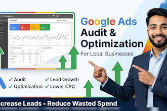 do audit and optimization google ads PPC campaign for local business
