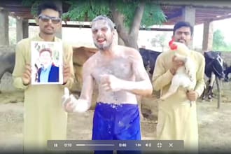 make funny african happy birthday video and wish with dance