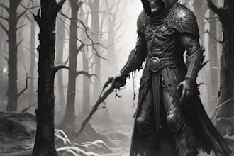 paint horror or urban fantasy art