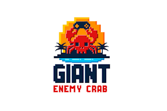 design a premium pixel crab gaming mascot logo for your team or brand