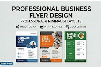 create professional business flyers
