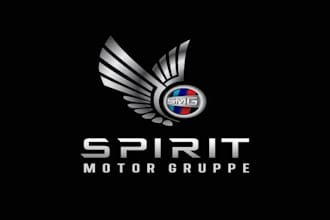 design a unique automotive or racing logo