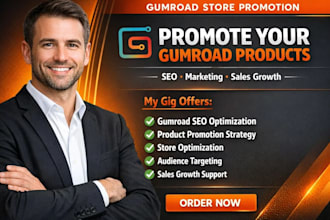 do gumroad book promotion, gumroad digital, gumroad store marketing, gumroad seo
