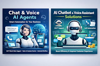 create the voice and chat bots