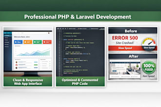custom PHP web applications