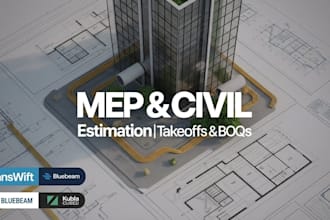 be your certified civil and mep cost estimator