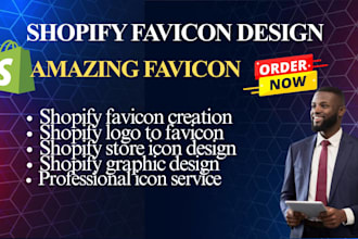 build a high converting shopify branding favicon logo banners