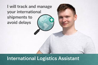 track and manage your international shipments to avoid delays