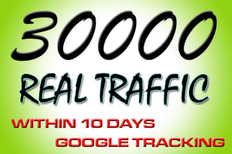 drive USA web traffic, real, organic
