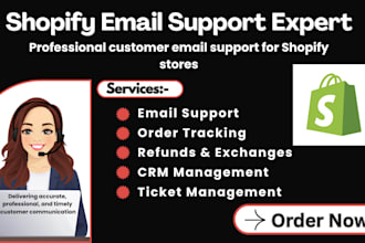 provide professional shopify email customer support